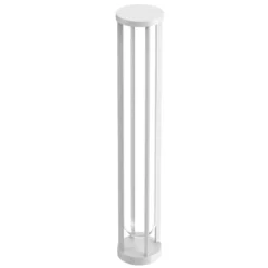 FLOS In Vitro Bollard 3, 2.700 K, 90 cm, weiß