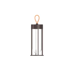 FLOS In Vitro Unplugged LED-Leuchte braun 3000K