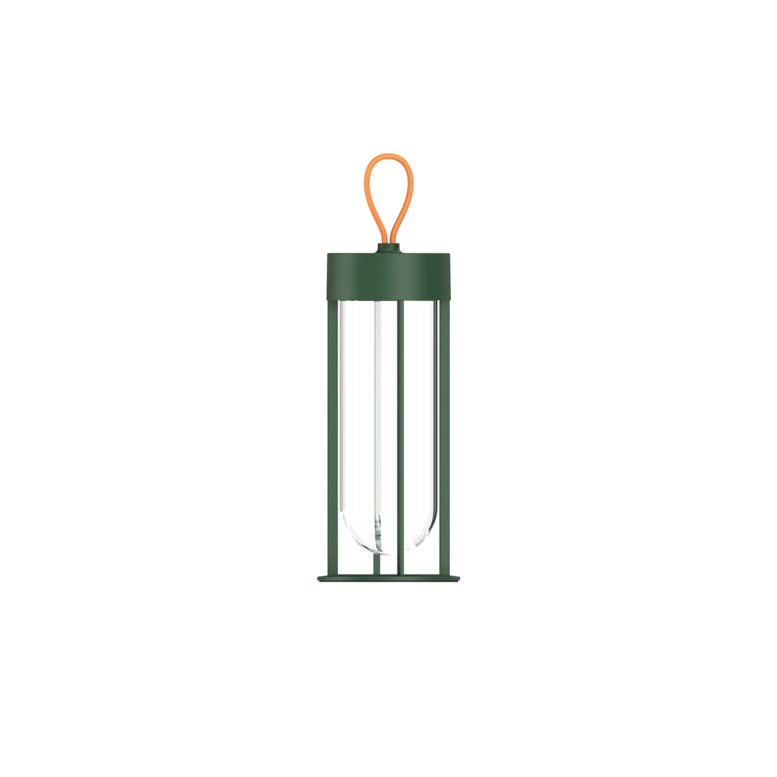 FLOS In Vitro Unplugged LED-Leuchte grün 3000K