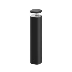 FLOS Pointbreak Bollard 2, 2.700K schwarz 60cm