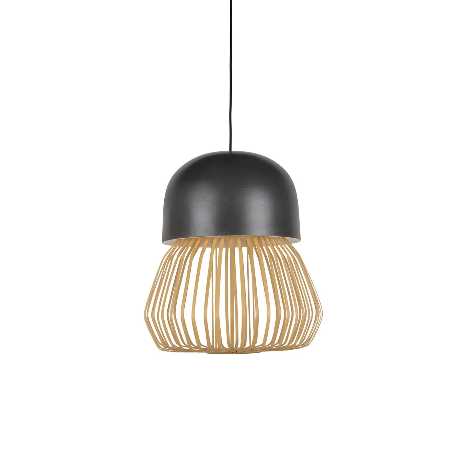 Forestier Anemos M Hängeleuchte, 39 cm, dunkelgrau