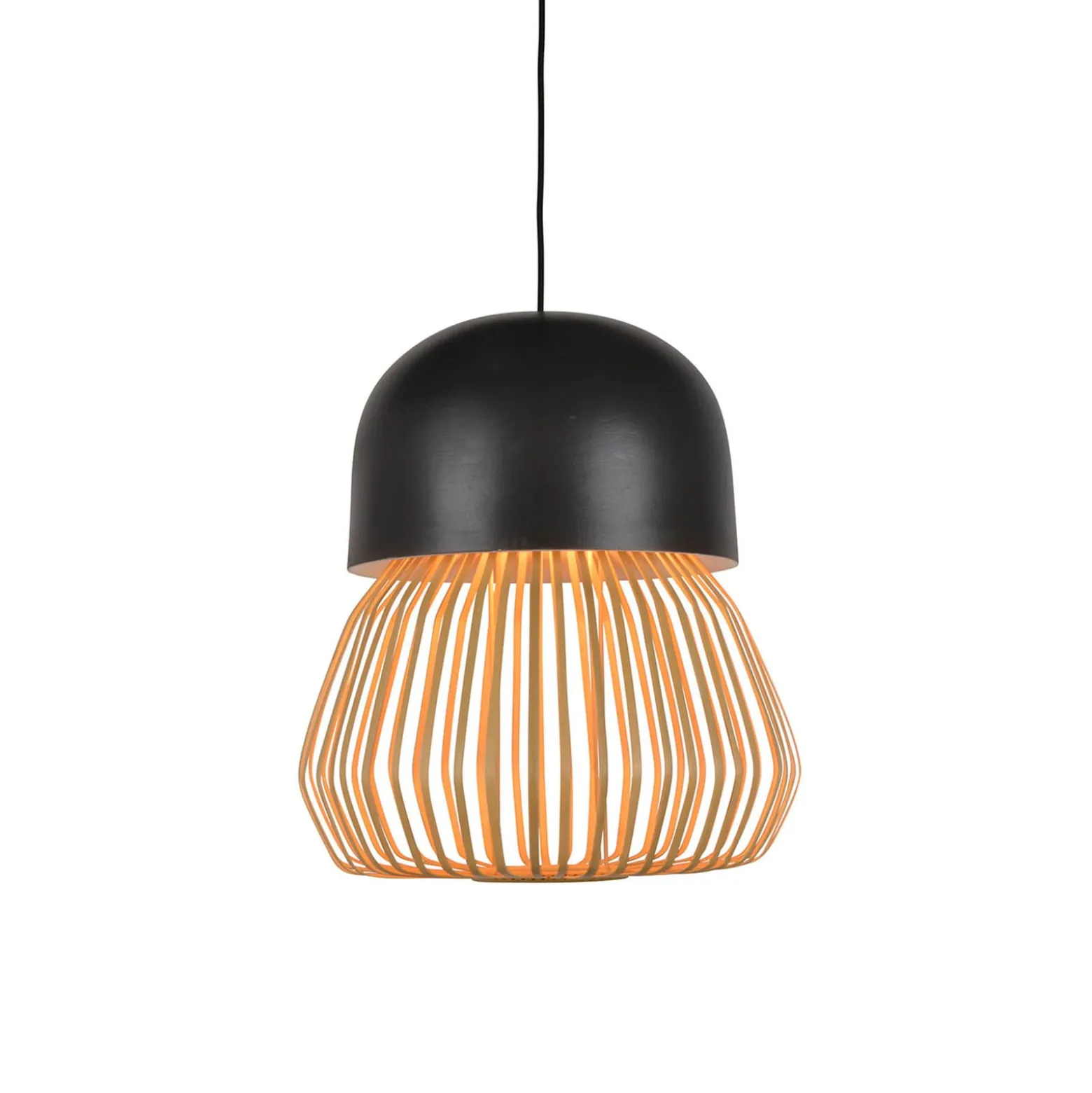 Forestier Anemos M Hängeleuchte, 39 cm, dunkelgrau
