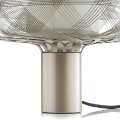 Forestier Antenna M Tischlampe 29 cm metallic grau