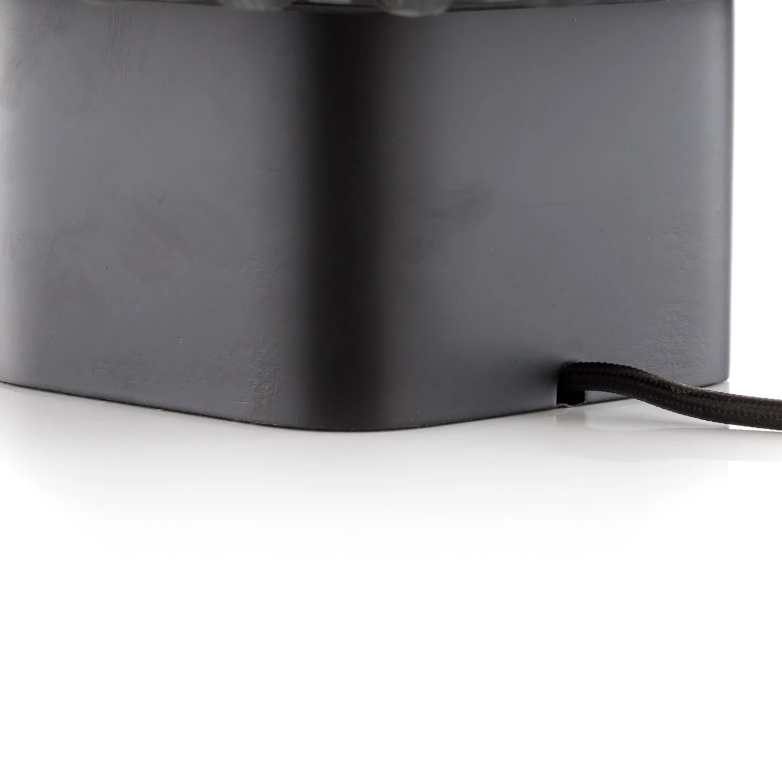 Forestier Bamboo Square S Tischleuchte in Schwarz