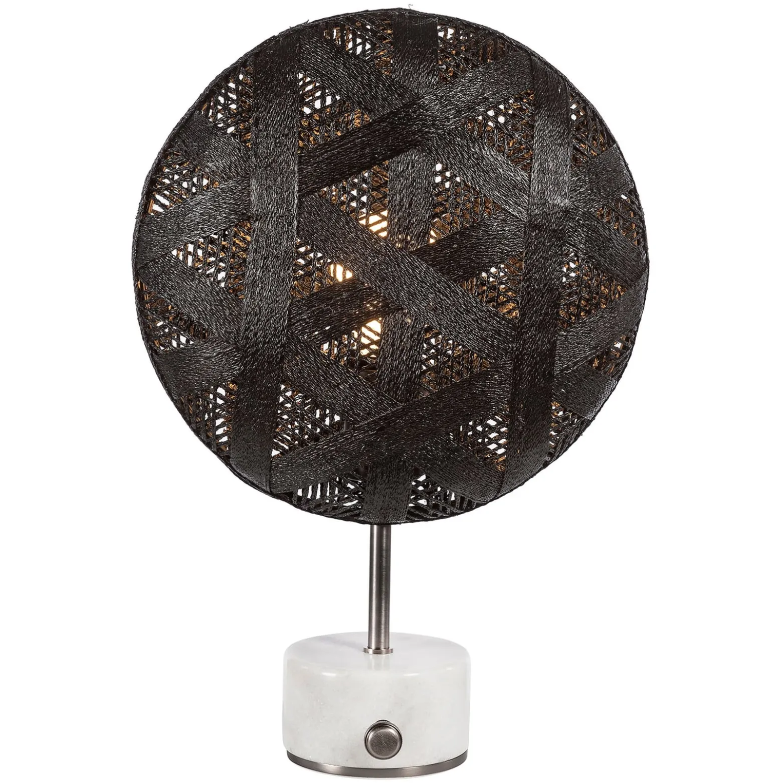 Forestier Chanpen S Hexagonal Tisch silber/schwarz
