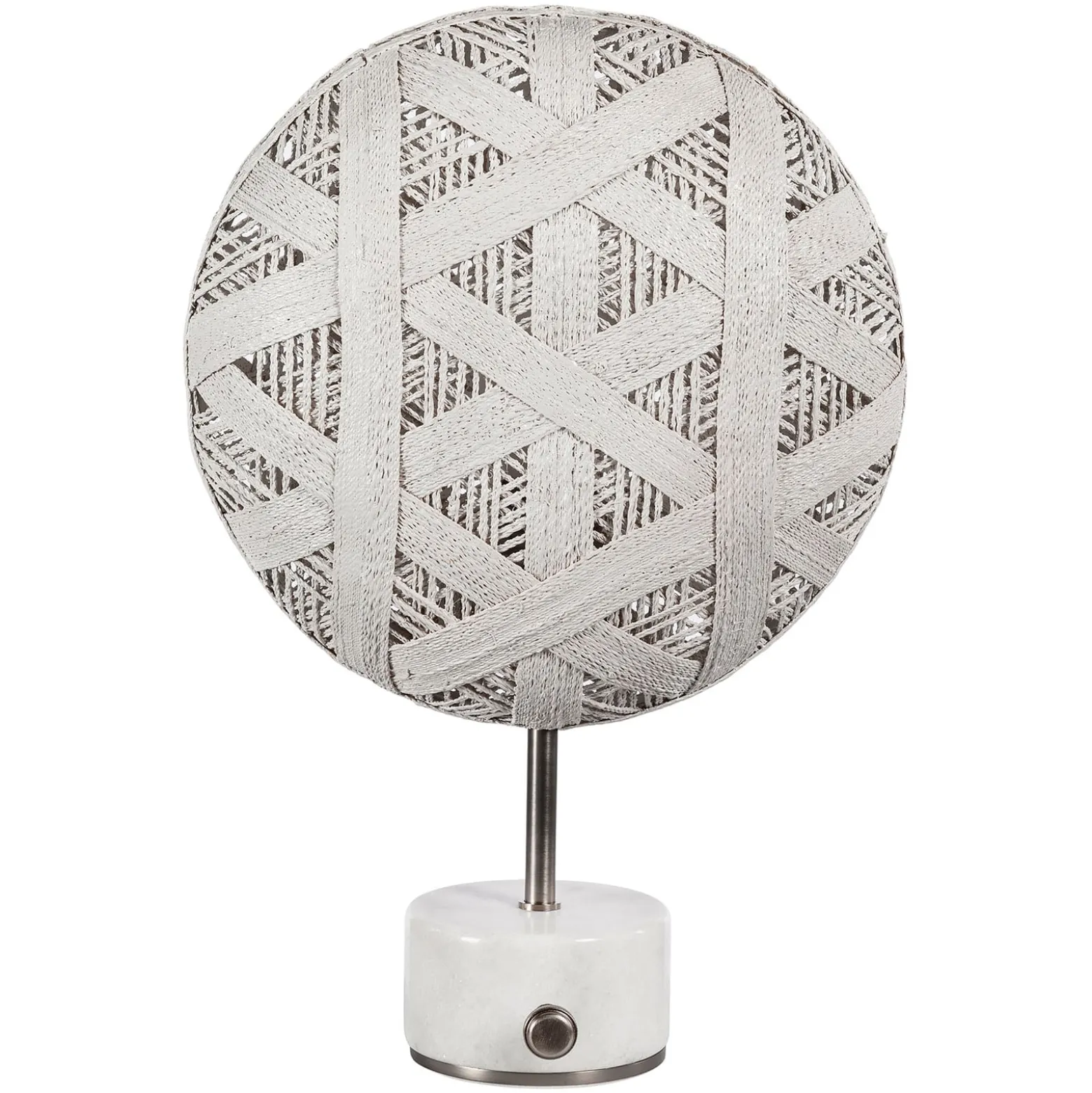 Forestier Chanpen S Hexagonal Tisch silber/weiß