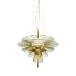 Forestier Gravity 1 Hängeleuchte Ø86cm creme