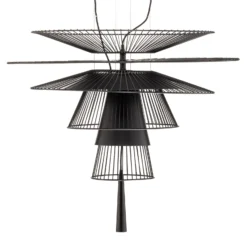 Forestier Gravity 1 Hängeleuchte Ø86cm schwarz