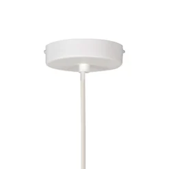 Forestier Pendellampe Bamboo XL, Ø 60 cm, weiß