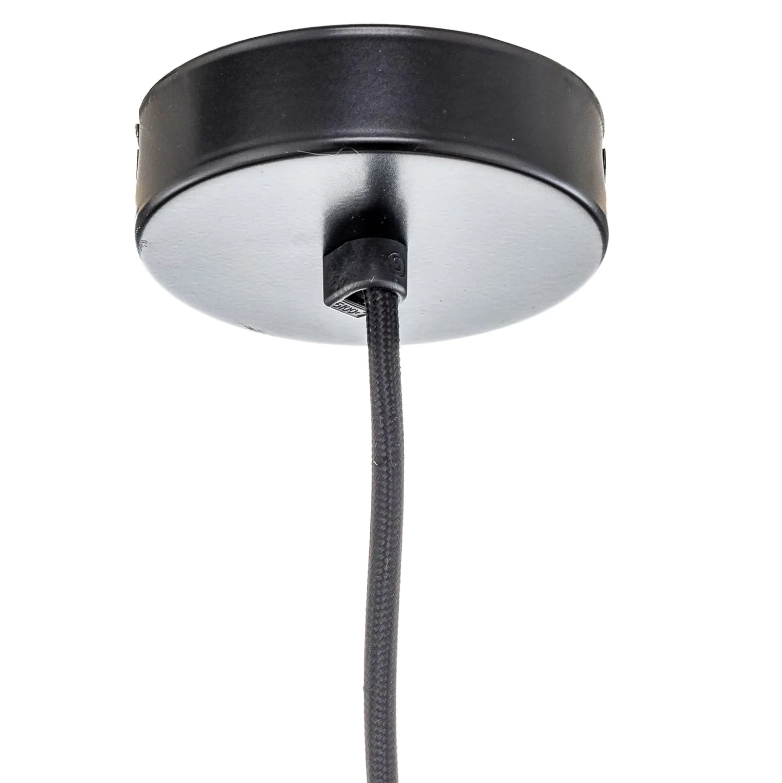 Forestier Pendellampe Bamboo XS, Ø 27 cm, schwarz