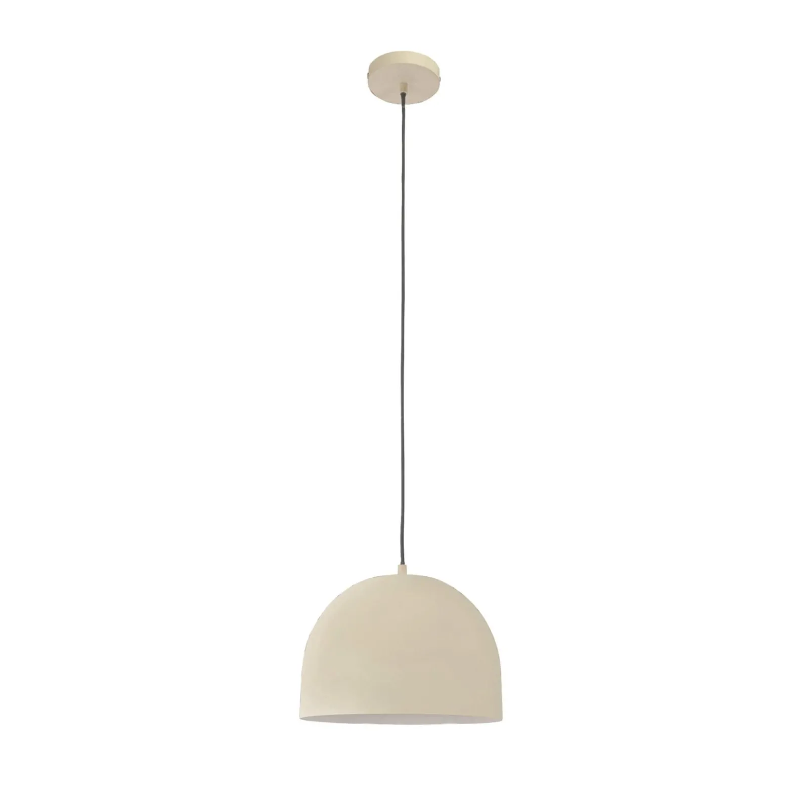 Forlight Hängelampe Fres, beige, Stahl, Ø 30 cm