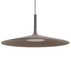 Foscarini Aplomb Large LED-Hängeleuchte, braun