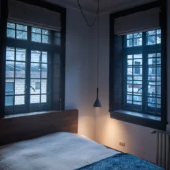 Foscarini Aplomb Mini Hängeleuchte aus Beton braun