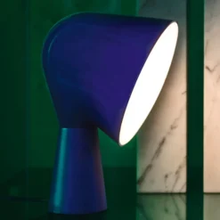 Foscarini Binic Designer-Tischleuchte, blau