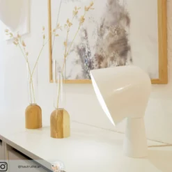 Foscarini Binic Designer-Tischleuchte, weiß
