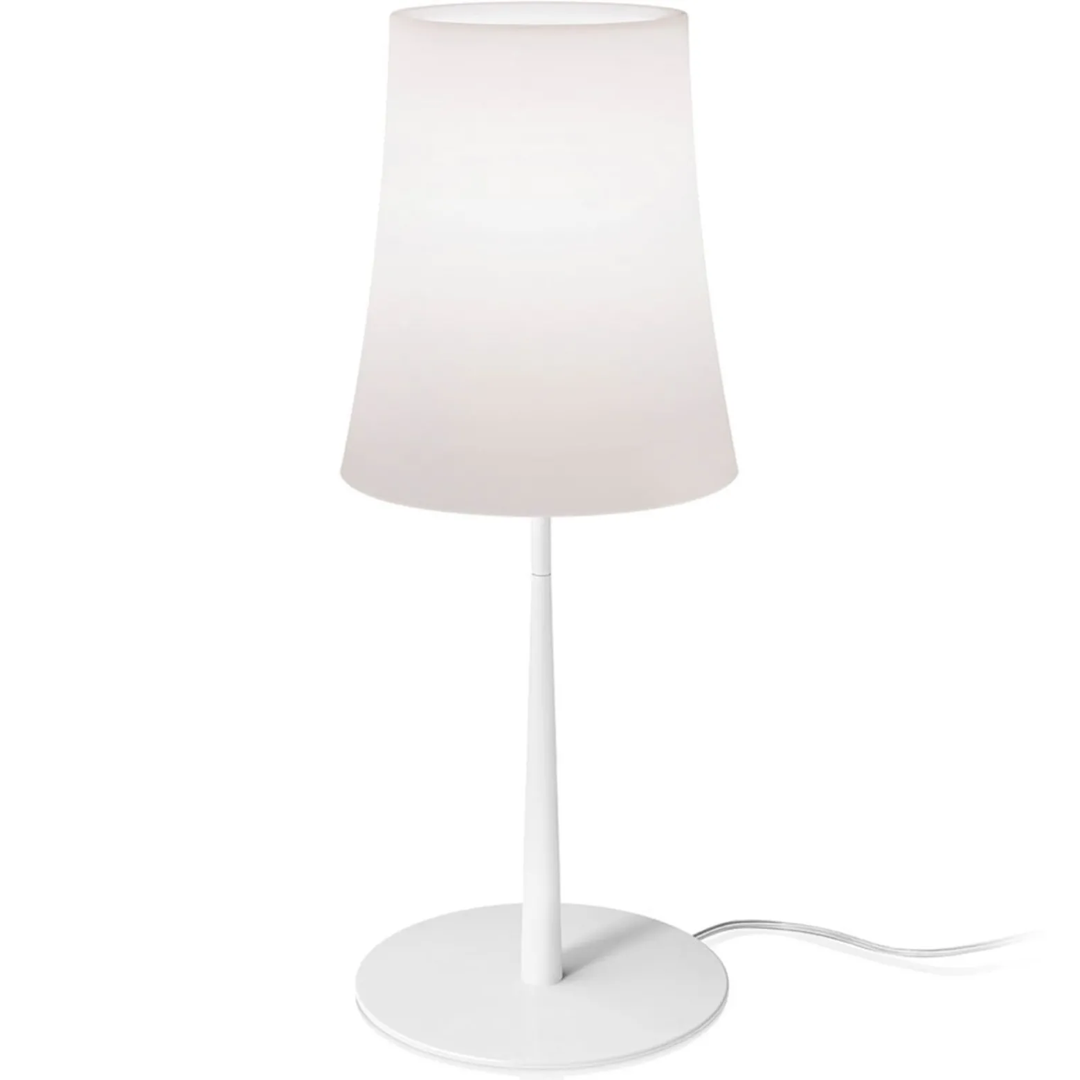 Foscarini Birdie Easy Grande Tischlampe weiß