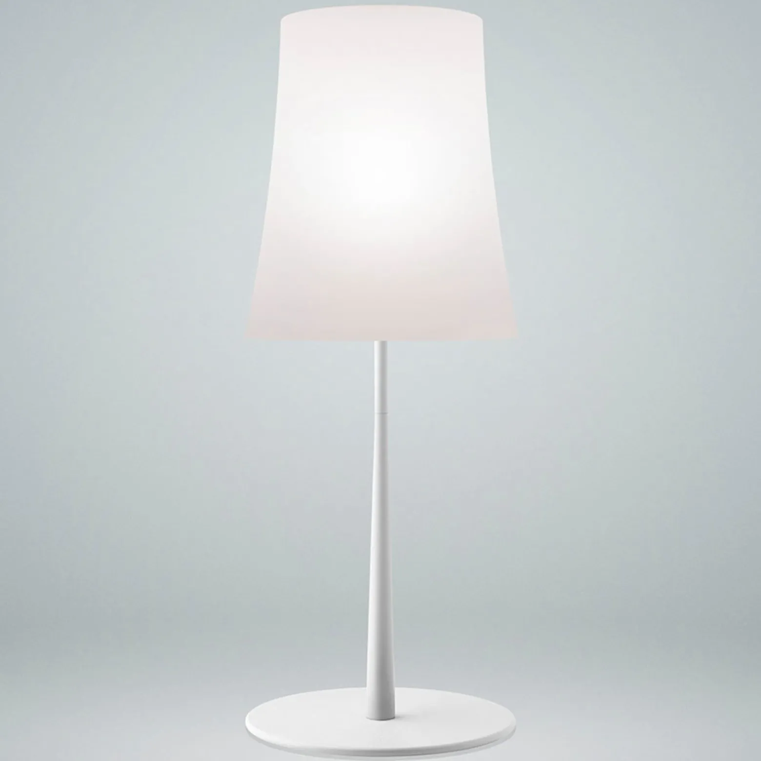 Foscarini Birdie Easy Grande Tischlampe weiß