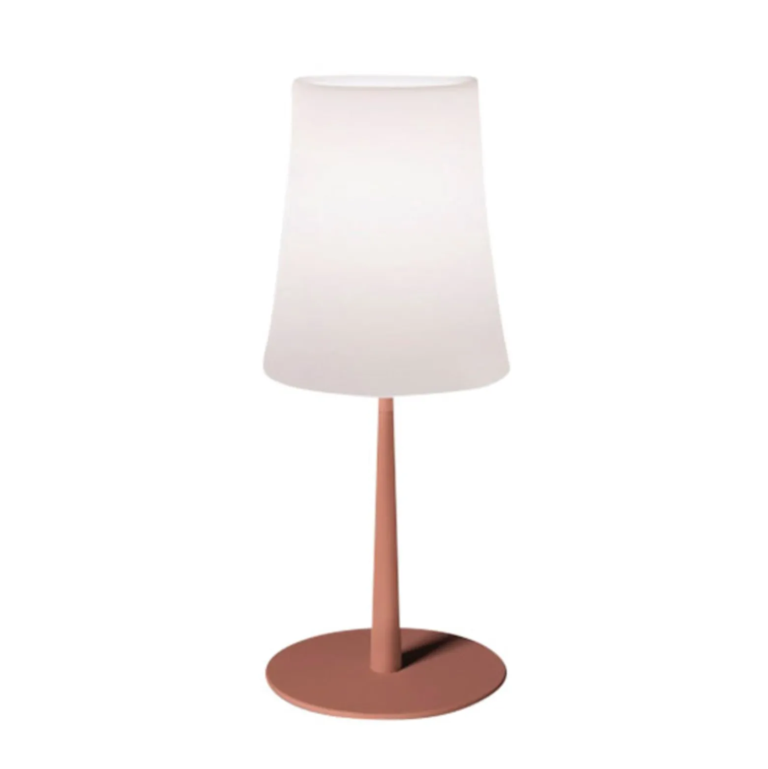 Foscarini Birdie Easy Tischleuchte ziegelrot