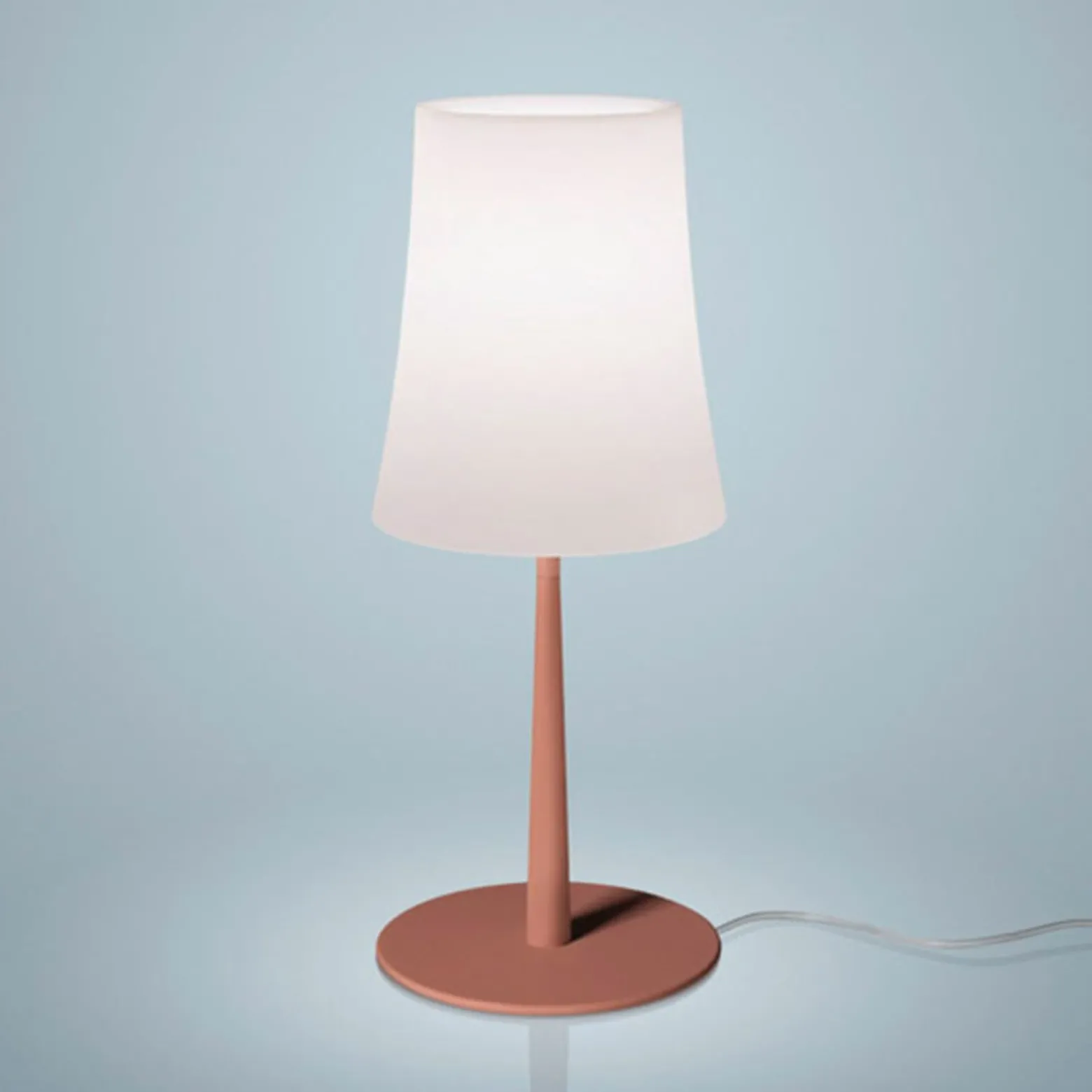 Foscarini Birdie Easy Tischleuchte ziegelrot