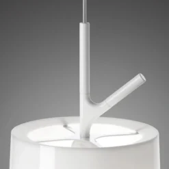 Foscarini Birdie grande Hängeleuchte, weiß