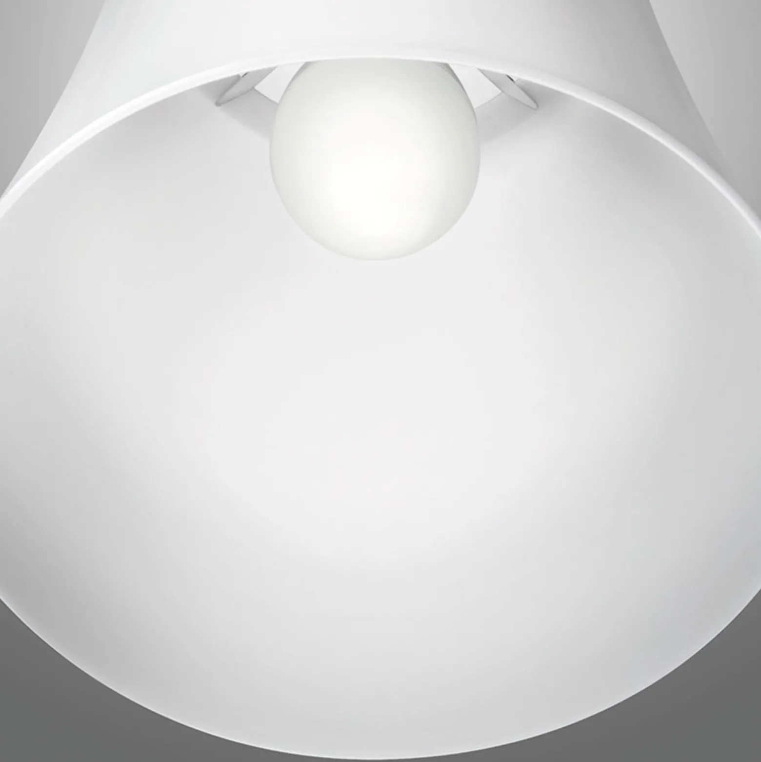 Foscarini Birdie grande Hängeleuchte, weiß