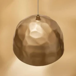 Foscarini Bump Pendelleuchte gold