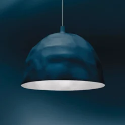 Foscarini Bump Pendelleuchte petrol