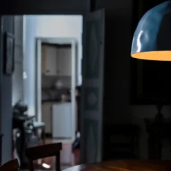 Foscarini Bump Pendelleuchte petrol