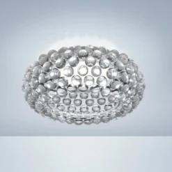Foscarini Caboche Plus Decke dimmbar transparent