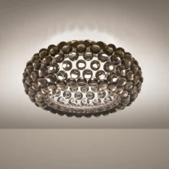 Foscarini Caboche Plus LED-Deckenlampe rauchgrau