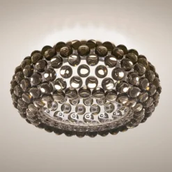 Foscarini Caboche Plus LED-Deckenlampe rauchgrau