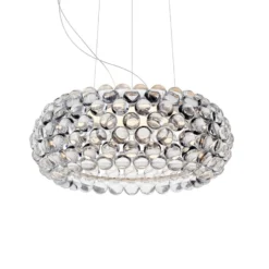 Foscarini Caboche Plus media Pendel dimmbar klar