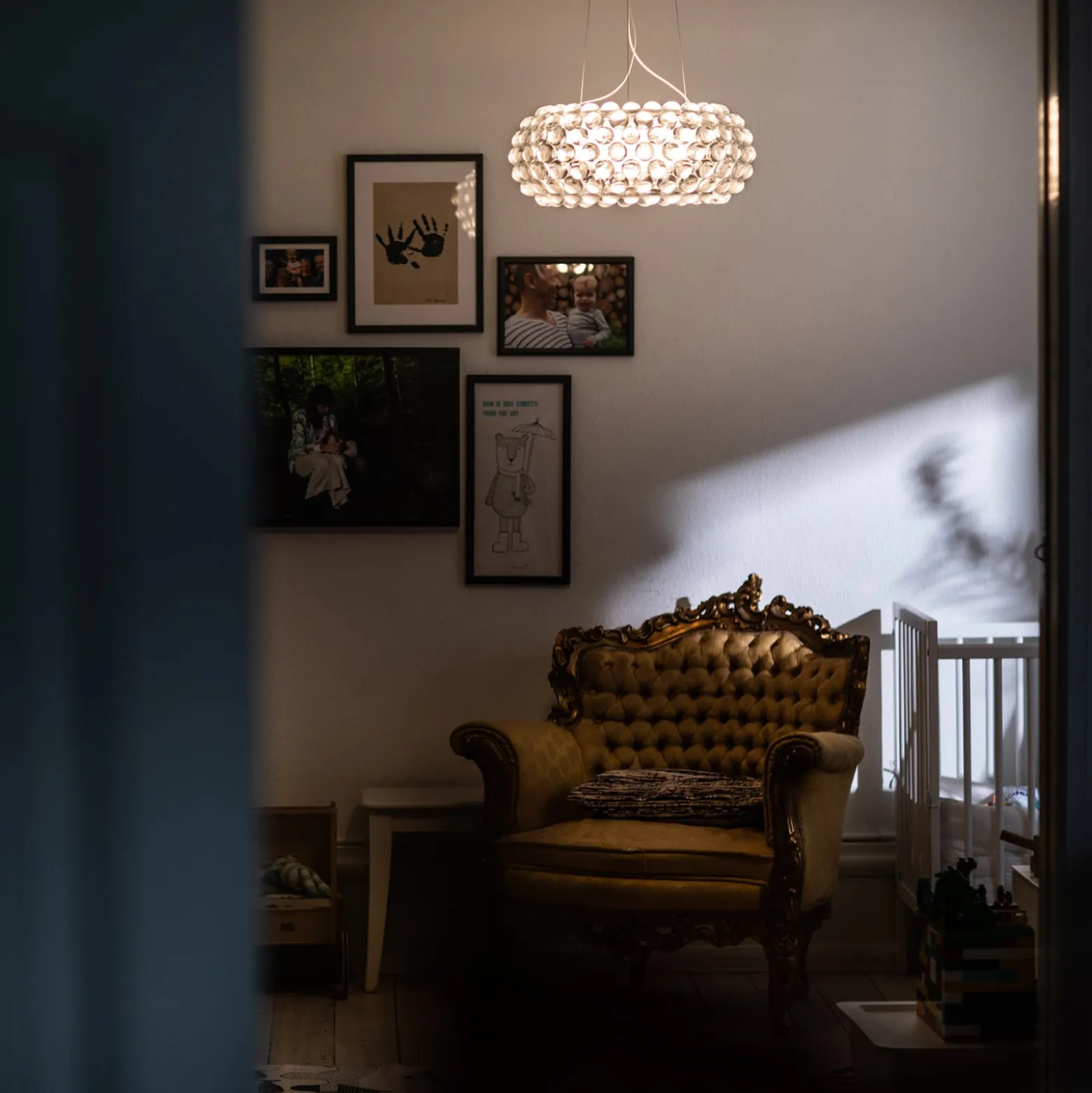 Foscarini Caboche Plus media Pendel on/off klar