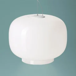 Foscarini Chouchin Bianco 1 LED-Hängelampe dimmbar