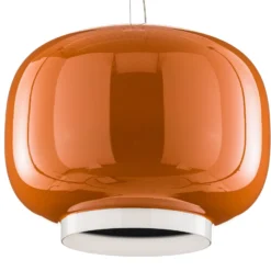 Foscarini Chouchin 1 LED-Hängeleuchte, orange
