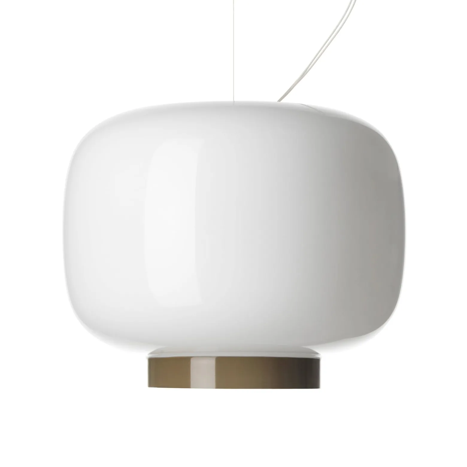 Foscarini Chouchin Reverse 3 LED-Pendel weiß/grau