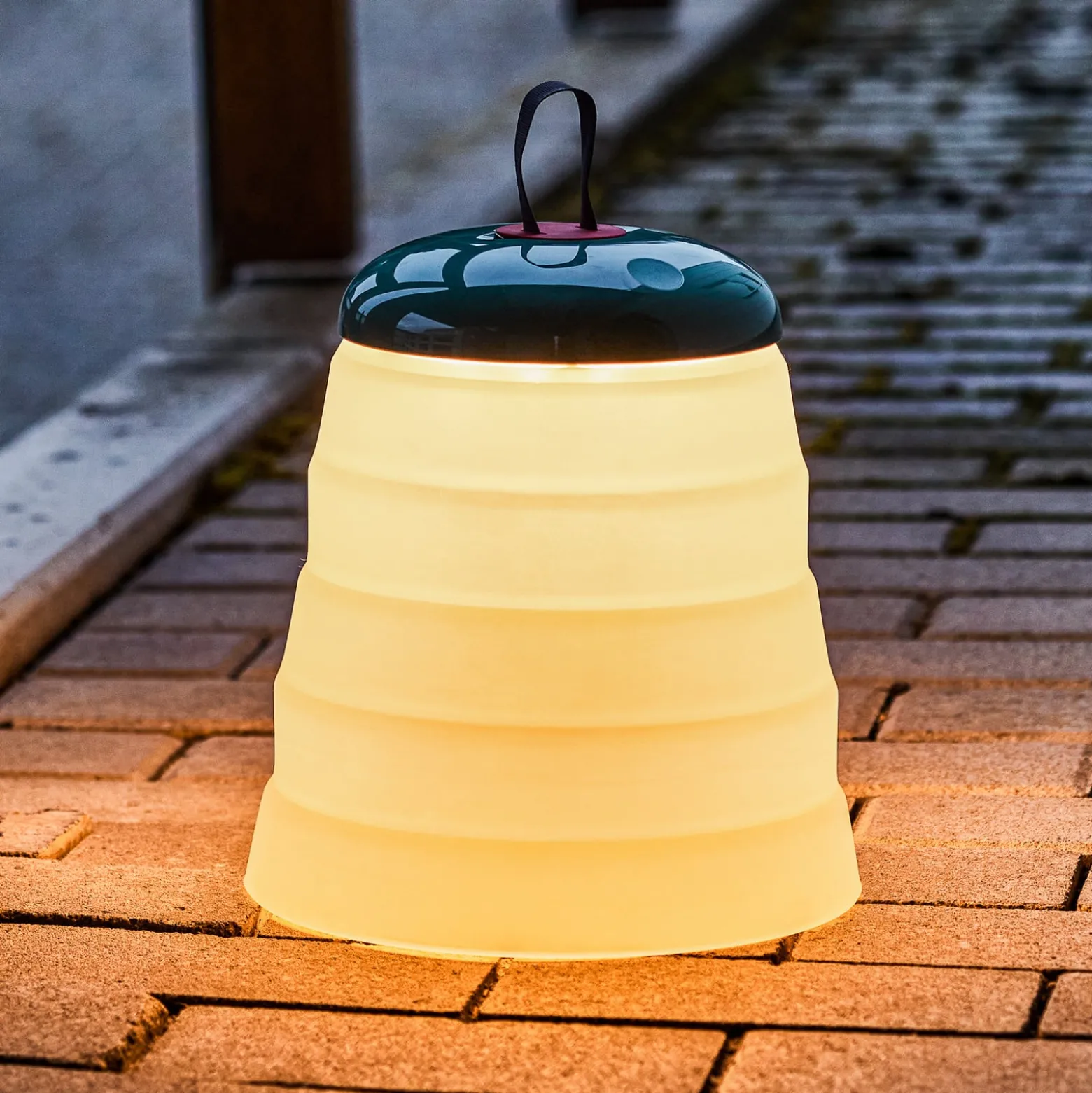 Foscarini Cri Cri LED-Außen-Dekoleuchte, grün