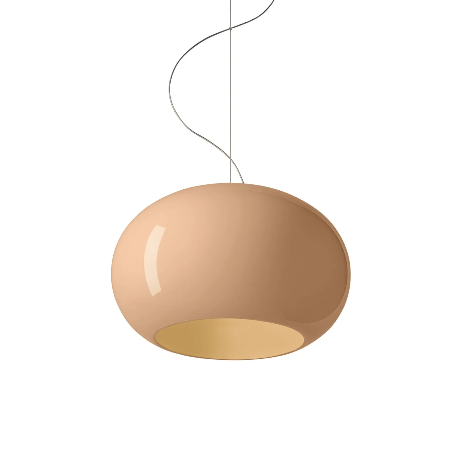 Foscarini Hängeleuchte Buds 2, cipria, E27, Abhängung 1000cm