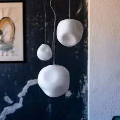 Foscarini Hängeleuchte Hoba Piccola, Ø13cm, Abhängung 350 cm