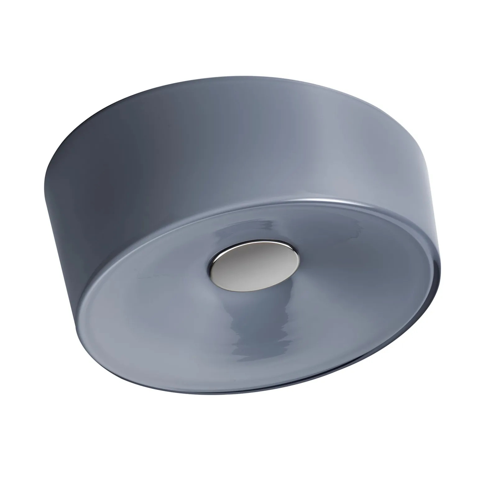 Foscarini Lumiere G9 Deckenleuchte, Ø 34 cm, grau