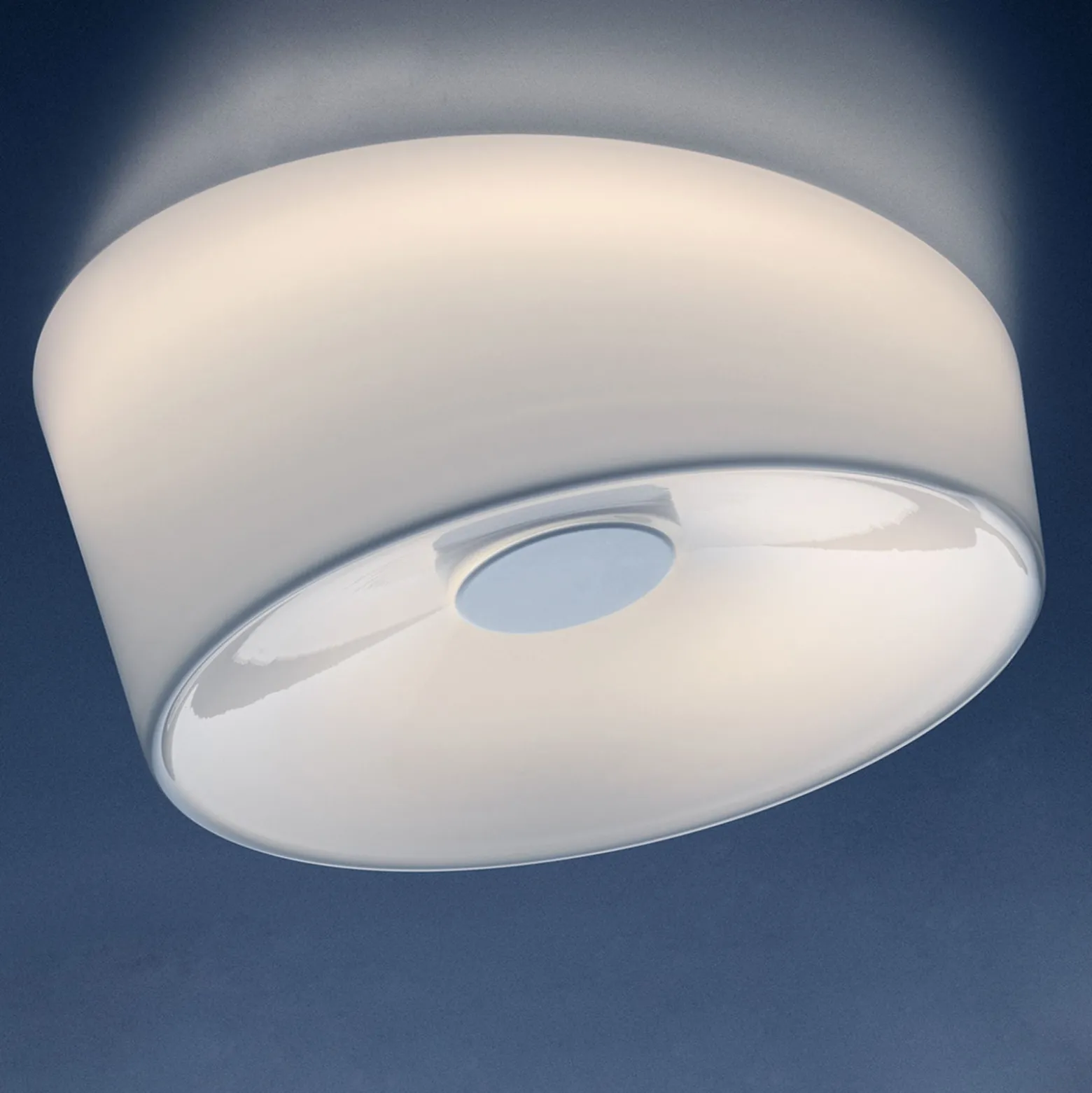 Foscarini Lumiere G9 Deckenleuchte, Ø 34 cm, weiß