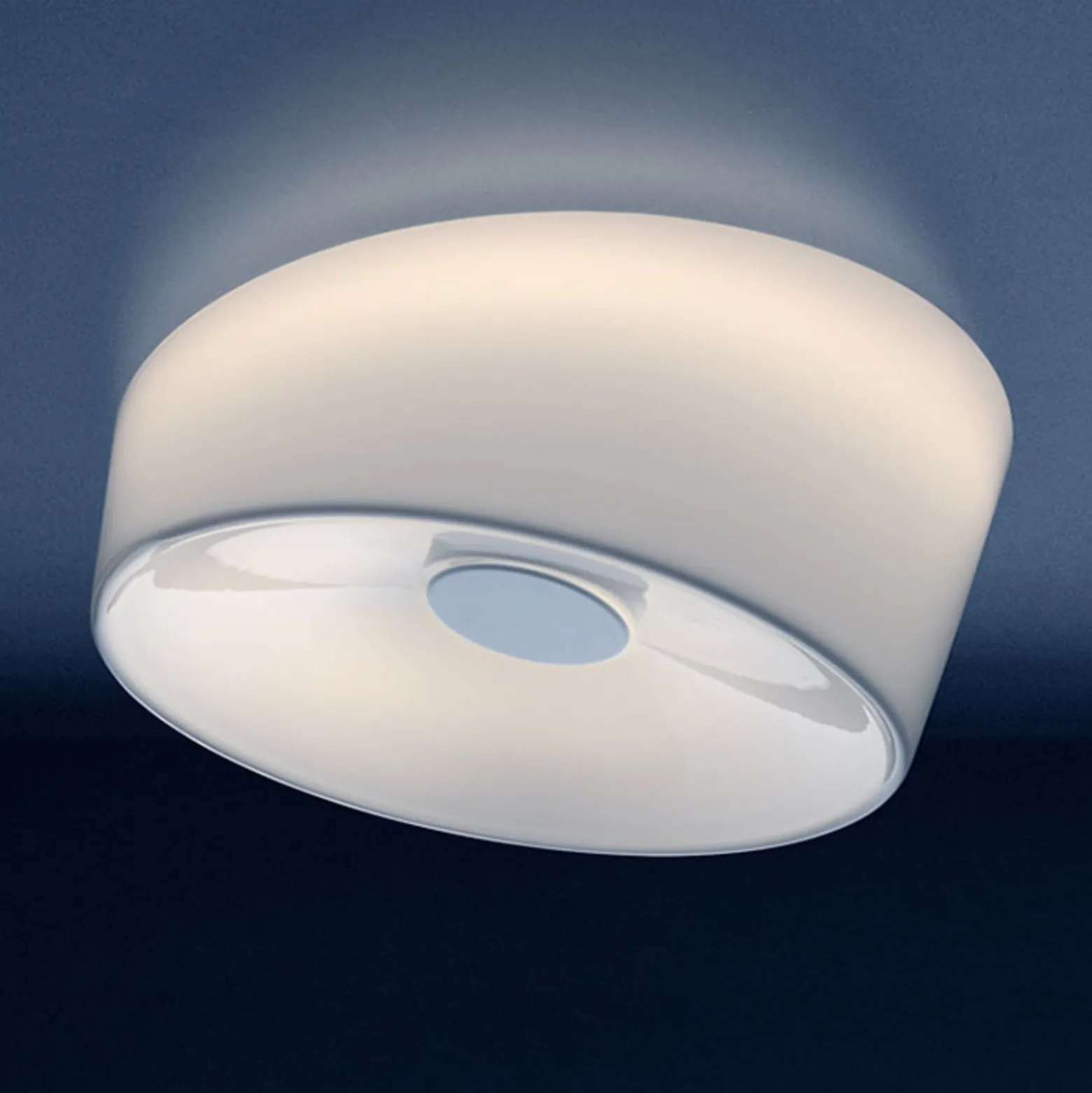 Foscarini Lumiere G9 Deckenleuchte, Ø 24 cm, weiß