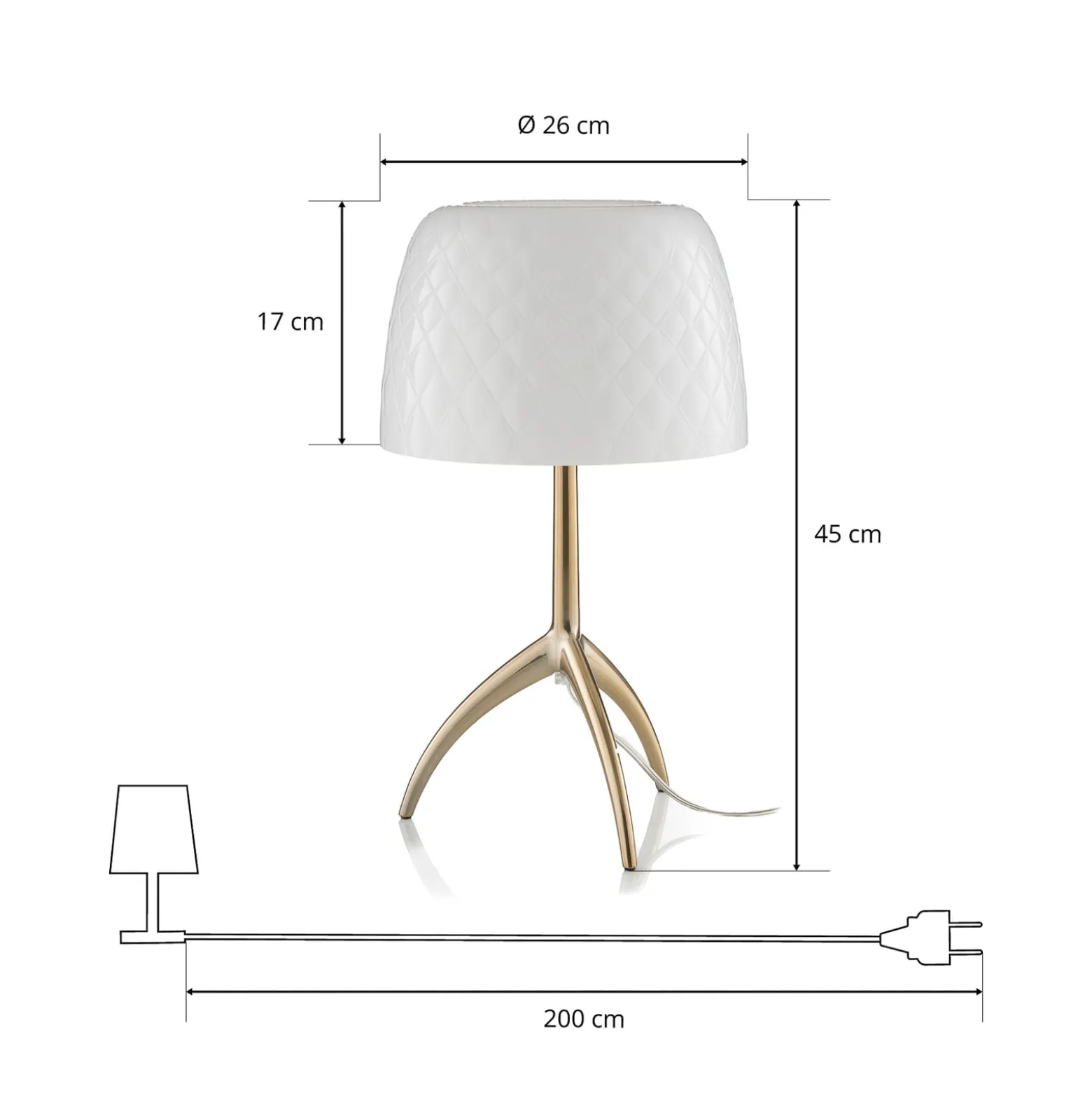 Foscarini Lumiere 30 grande Pastille mit Dimmer
