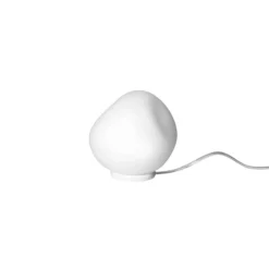 Foscarini Tischleuchte Hoba Piccola, Ø 13 cm, ein/aus, Glas