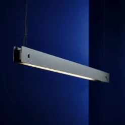 FRANDSEN Hängeleuchte Bridge, schwarz, up/down, 150 cm, G13