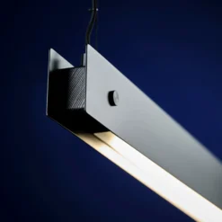 FRANDSEN Hängeleuchte Bridge, schwarz, up/down, 150 cm, G13