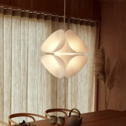 FRANDSEN Pendelleuchte Nova, opalweiß, Ø 52 cm, E14