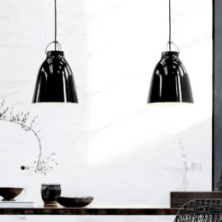 FRITZ HANSEN Caravaggio P2 Glanz schwarz/schwarz