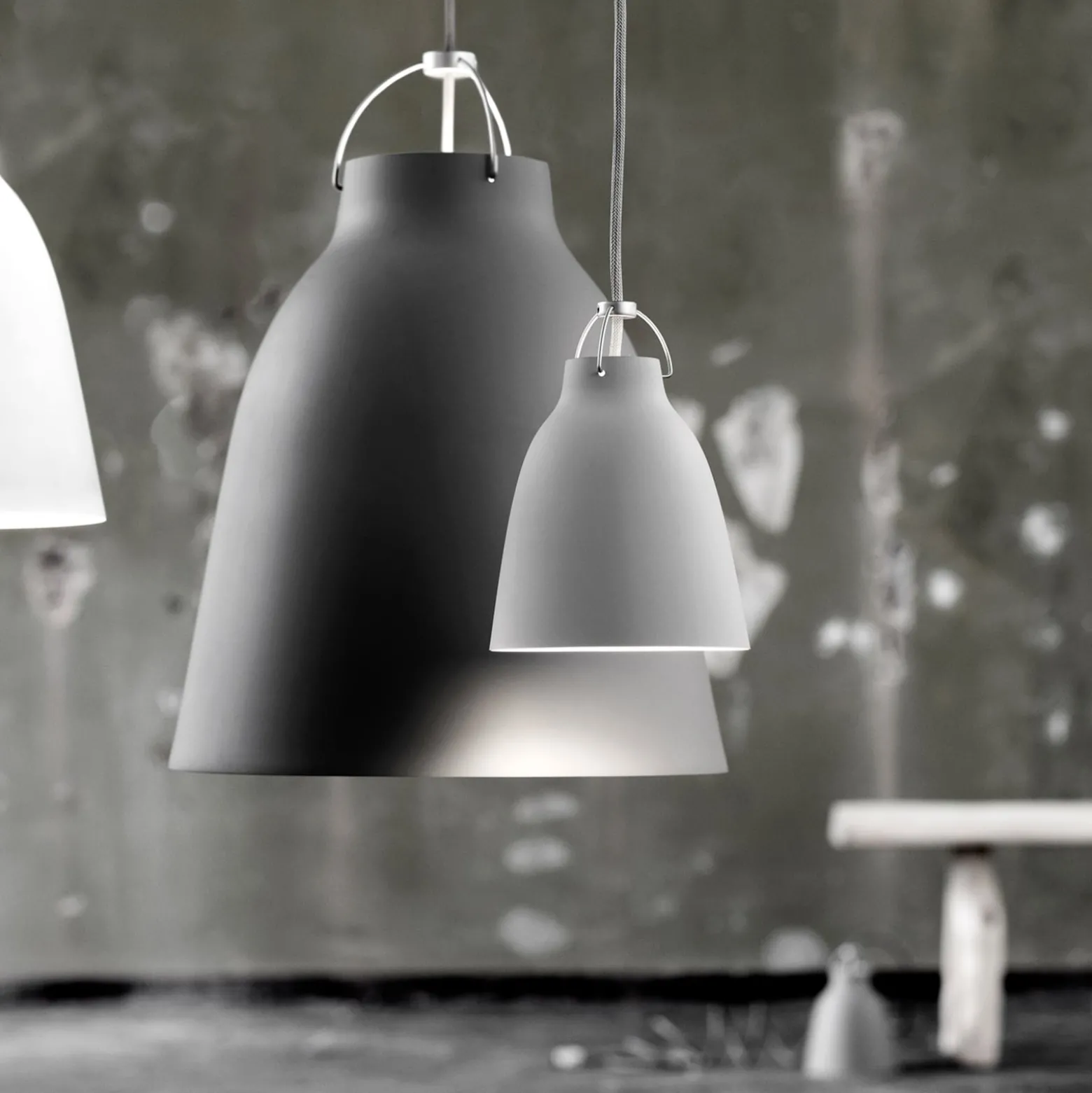 FRITZ HANSEN Caravaggio P1 matt grey45