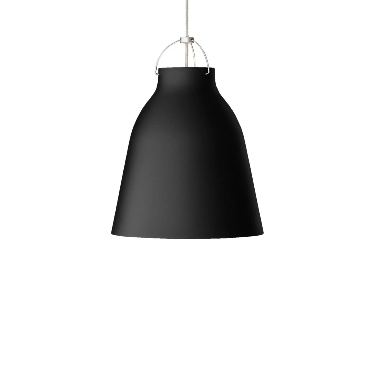 FRITZ HANSEN Caravaggio P3 matt schwarz